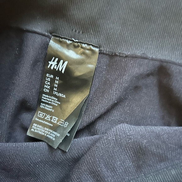 H&M Women’s Size Medium Leggings Tights Stretch - Picture 2 of 4